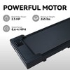 FIONECA 2.5HP Under Desk Treadmill ¨C Compact Walking Pad with LED Display & Remote, 265 lbs Capacity, Black - 3 of 4