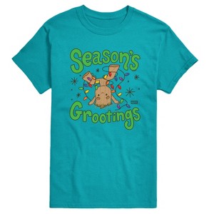 Men's - Marvel - Seasons Grootings Short Sleeve Graphic T-Shirt - 1 of 3