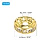 Unique Bargains Durable Sparkling DIY Jewelry Making Spacer Rhinestone Beads 50 Pcs - 2 of 3