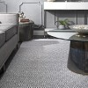 Nuloom Lorretta Geometric Cotton Indoor Area Rug Gray 5' x 8' - 4 of 4