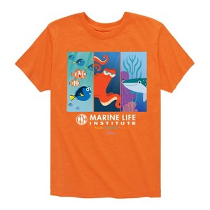 Boys' - Disney - Marine Life Institute Short Sleeve Graphic T-Shirt - 1 of 4