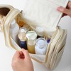 Anna-Kaci Hanging Travel Toiletry Bag with Multi-Compartment Design and Hook Organizer - Light Beige - 4 of 4