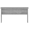 vidaXL Coffee Table Gray Sonoma 31.5"x19.9"x16.3" Engineered Wood - 4 of 4
