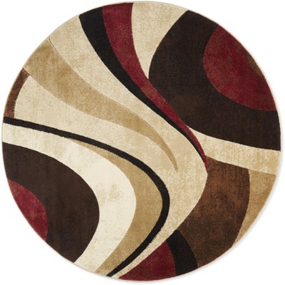 Home Dynamix Splash Adja Contemporary Abstract Swirl Area Rug : Target