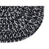 24" x 108" Chenille Tweed Collection Black & Gray Reversible Indoor Area Utility Runner Rug - Better Trends - 2 of 4