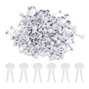 Unique Bargains Corrosion Resistance Light Weight Durable Arts and Crafts Brads 200 Pcs - 1 of 4