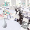 Big Dot of Happiness Colorful Floral Happy Mother's Day - Triangle We Love Mom Party Photo Props - Pennant Flag Centerpieces - Set of 20 - 2 of 4