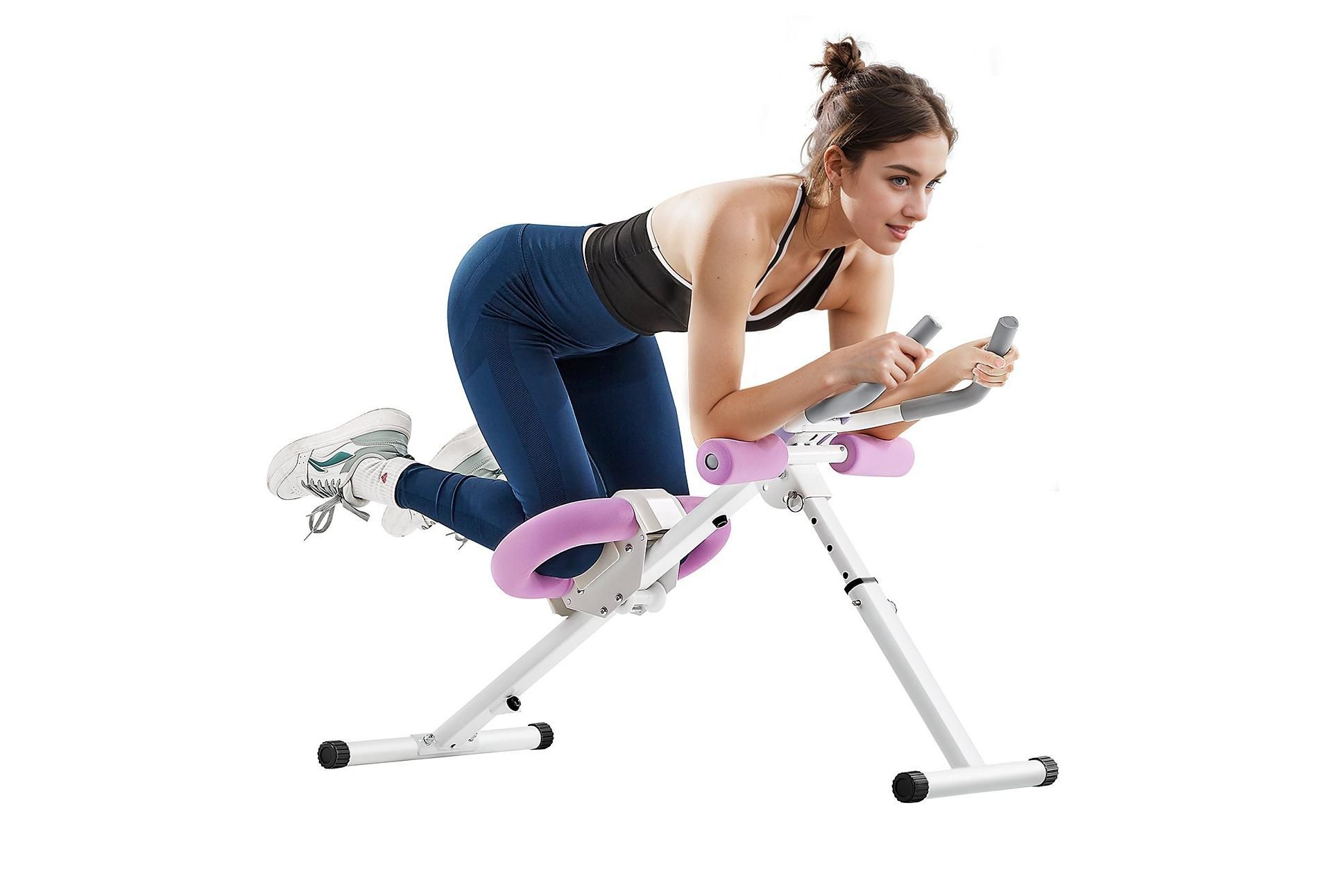 Adjustable Ab Workout Machine for Home Gym