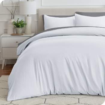 Washed Duvet Cover & Sham Set  – Extra Soft, Easy Care by Bare Home