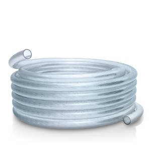 1.32" PVC Braided Tubing with 100' Coil - Alpine Corporation: Durable Plastic, No Assembly, Outdoor Use - 1 of 4