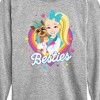 JoJo Siwa Besties Long Sleeve Graphic T-Shirt - Athletic Heather - 5T - 2 of 3