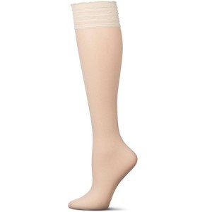 Memoi Women's Rufflicious Knee High Socks - 1 of 2