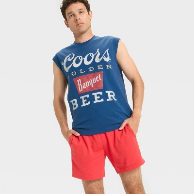 Men's Coors Graphic Muscle Tank Shirt - Original Use™ Blue
