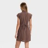 Women's Short Sleeve Mini Shirtdress - Universal Thread™ - 2 of 3
