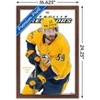 Trends International NHL Nashville Predators - Roman Josi Feature Series 23 Framed Wall Poster Prints - 3 of 4