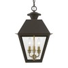 Livex Lighting Wentworth 3 - Light Pendant in  Bronze/Antique Brass - 4 of 4