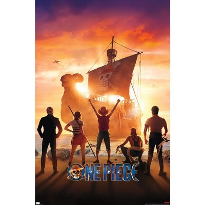 Trends International Netflix One Piece - Teaser One Sheet Framed Wall Poster Prints