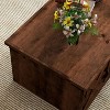 NicBex 48.5 Inch Rectangle Coffee Table with Open Shelf and Cabinets for Living Room,Bedroom,No Assembly Required - 4 of 4