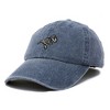 Dalix Fossil Embroidered Dinosaur T Rex Cotton Dad Hat Baseball Cap Adjustable Mens - 4 of 4