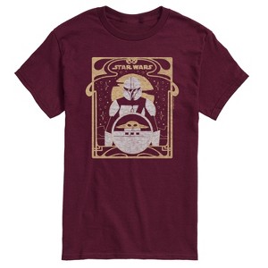 Men's - Star Wars - The Mandalorian Mando Celestial Short Sleeve Graphic T-Shirt - 1 of 4