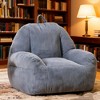 Hooseng Corduroy Bean Bag Chair, Oversized Comfy Lounge Sofa with Handle, Soft Supportive Seating for Living Room, Reading Nook - 2 of 4