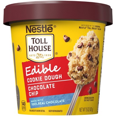 Nestle Toll House Edible Cookie Dough Chocolate Chip - 15oz