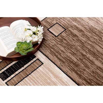 Rug Branch Modern Geometric Checkered Indoor Rug