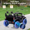 12V Ride On Truck Car, Toddler Ride On Toy w/Parent Remote Control, Steering Wheel Music - 2 of 4
