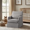 NicBex Polyester Swivel Accent Chair,Upholstered Swivel Living Room Chairs with Mid-Height Back and Skirt Hem,Accent Chairs for Living Room - 2 of 4