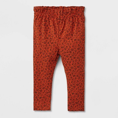 Cat Jack Brandclub Baby Girls Knit Leggings Cat Jack Light Brown 24M