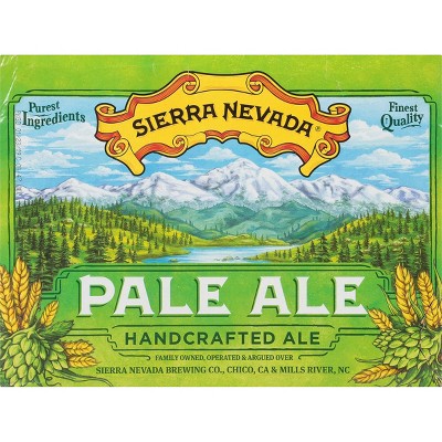 Sierra Nevada Pale Ale Beer - 12pk/12 fl oz Cans