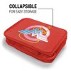 Wonder Woman Pastel Logo Insulated Soft Sided Lunch Box - 4 of 4