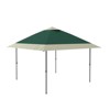 12x12 Pop Up Gazebo Outdoor Canopy Shelter with 4 Stanbags, 8 Stakes Instant Gazebo Tent for Lawn, Garden, Backyard Deck，Green - 3 of 4