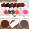 Unique Bargains PU Leather Magnetic Closure Business Card Holder - 3 of 4