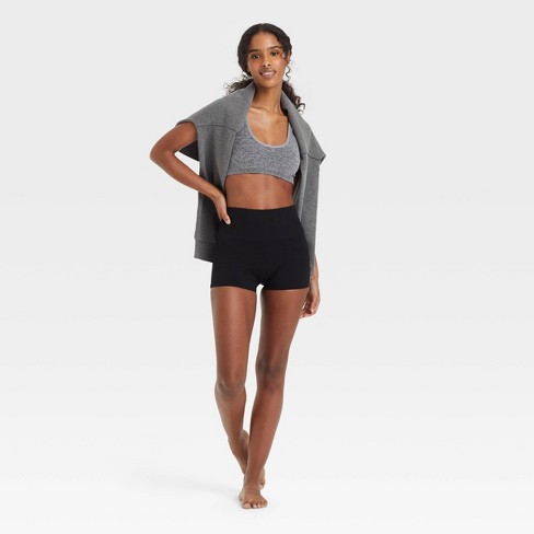 Women's Ribbed Seamless Bike Shorts - Colsie™ : Target