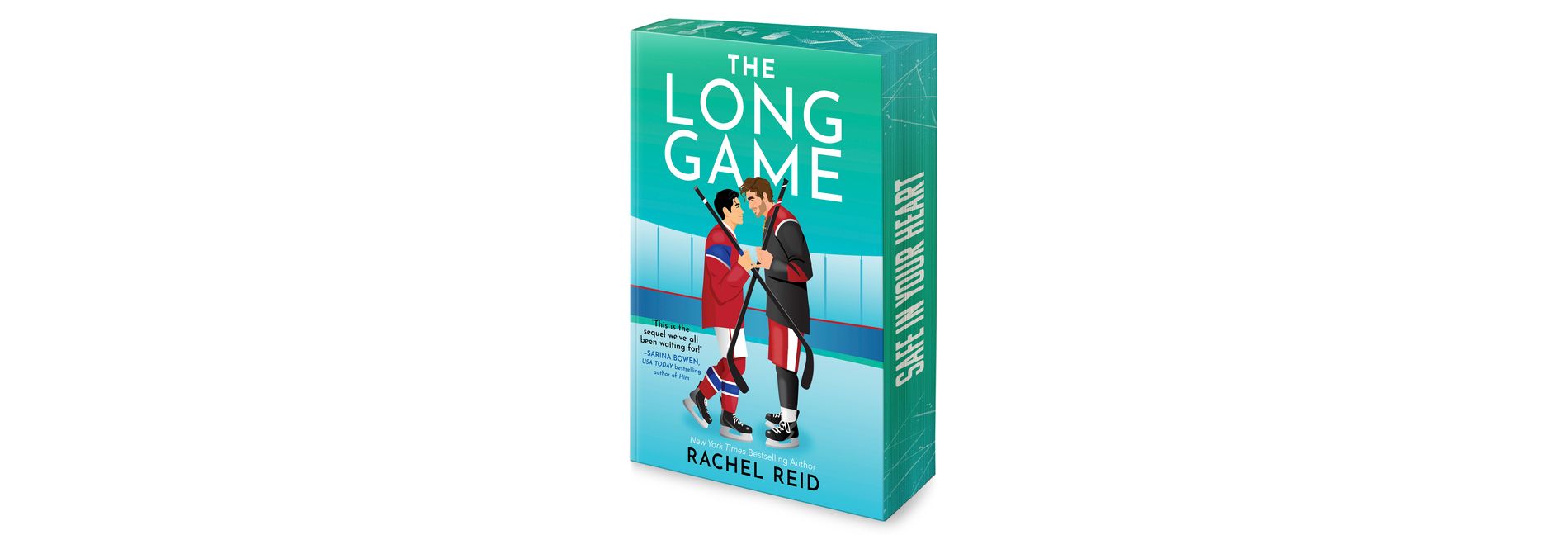 The Long Game Deluxe Limited Edition - (Game Changers: Heated Rivalry Book) by Rachel Reid (Paperback)