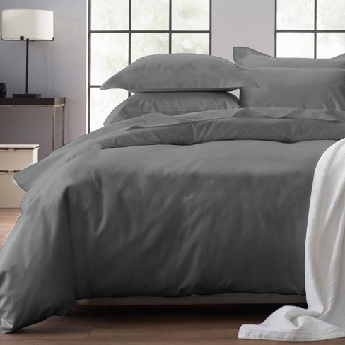 Dark grey euro shams sale