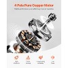 VEVOR Vacuum Pump, 4 CFM, HVAC Single Stage Rotary Vane Vacuum Pump, for R134a R22 R410a Systems, Auto AC Vacuum Pump Kit with Oil Bottle, Orange - 4 of 4