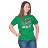 Xmas Elves Reindeer Sleighs Oh My Graphic T Shirt Men or Women Brisco Brands - 2 of 4