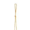 Carved Bird with Pillowed Wings Decorative Accent Brown Wood, Metal & Jute by Foreside Home & Garden - 4 of 4