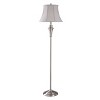 2 Table Lamps and 1 Floor Lamp Brushed Nickel with Taupe Fabric Shades - StyleCraft: UL Listed, Adjustable Head Tilt - 4 of 4