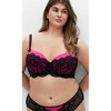 Women's Plus Size Leyla Contour Bra - hot pink | CITY CHIC - 2 of 4