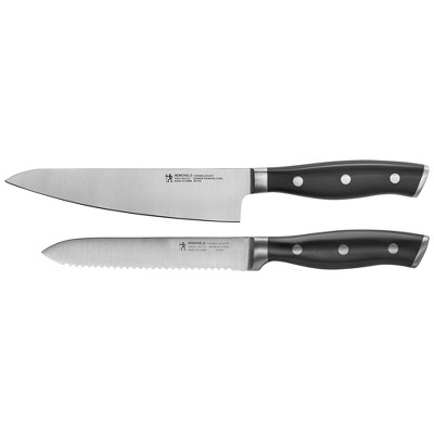 Henckels Forged Accent 2 PC Paring Knife Set- White Handle