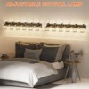 Modern Vanity Light Fixture – Black Wall Light with Round Glass Shades for Bathroom Mirror & Shower - 2 of 4