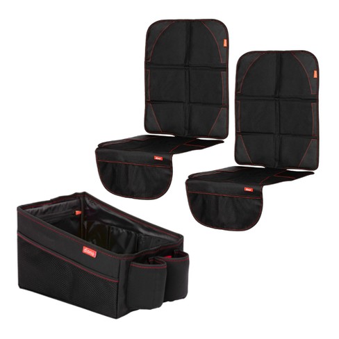 Diono Ultra Mat 2-pack + Travel Pal Back Seat Car Organizer, Protection  From Child Car Seats, Pets, Black : Target