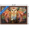 Trends International Jumbie - Owl Framed Wall Poster Prints - 3 of 4