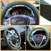 TruAIR Car Accessory Set Ð Steering Cover, Coasters, Clips & Ornament - 4 of 4