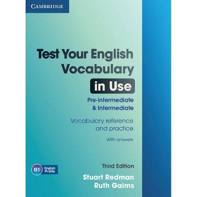  Test Your English Vocabulary in Use - 3rd Edition by  Stuart Redman & Ruth Gairns (Paperback) 