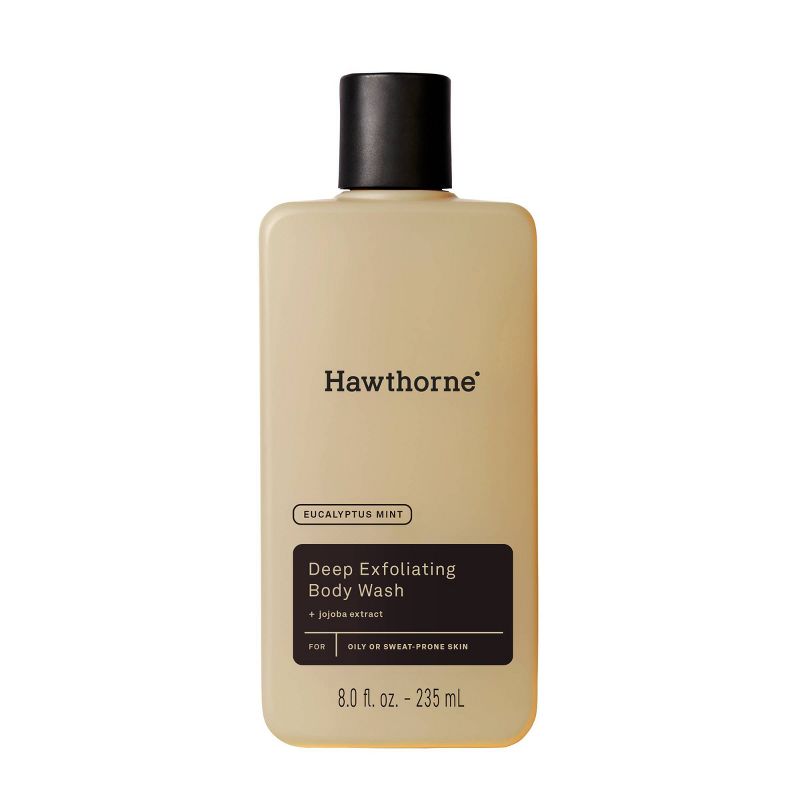 Hawthorne Deep Exfoliating Body Wash - Eucalyptus/Mint Scent - 8 fl oz, 1 of 7