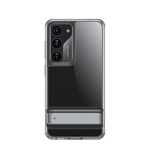 SAHARA - Venture Series Kickstand Hard Shell Case for Samsung Galaxy S23+ - Clear - 1 of 4